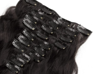 Body Wave 1B Natural Black Clip In Hair Extensions