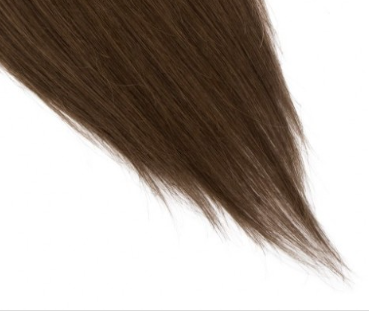 Straight 4# Clip In Medium Brown Hair Extensions
