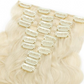 Body Wave #60 Ash Blonde Clip In Hair Extensions