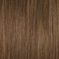 Light Chestnut #8 Straight Clip In Hair Extensions