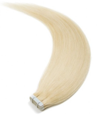 Straight #613 Blonde Tape In Hair Extensions