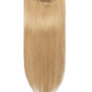 Straight #27 Clip In Strawberry Blonde Hair Extensions