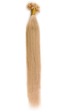 Straight Strawberry Blonde U Tip Hair Extensions