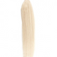 Straight Ash Blonde U Tip Hair Extensions