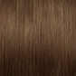 Straight Light Chestnut Remy U Tip Hair Extensions