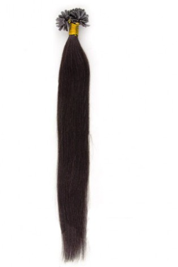 Straight Dark Brown U Tip Hair Extensions