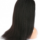 Virgin Brazilian Hair Kinky Straight Lace Front Wigs