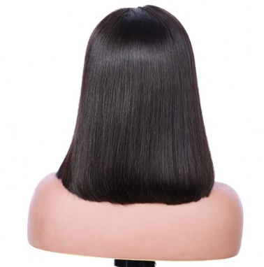 Virgin Brazilian Hair Straight Lace Front Bob Wigs